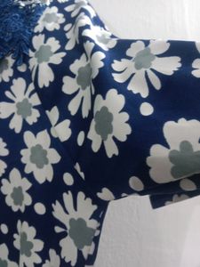Floral Print Maxi Nightgown