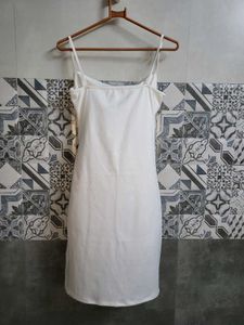 satin bodycon Midi dress