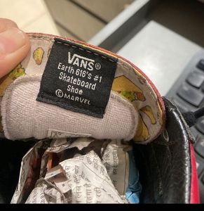 New Vans Sk8-Hi Marvel Deadpool Sneakers