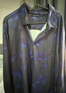 Stylish Men's Floral Print Shirt