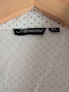 Chic Polka Dot Button-Up Shirt