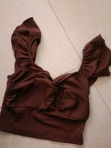 ruffle crop top