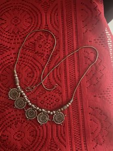 Boho Coin Pendant Necklace