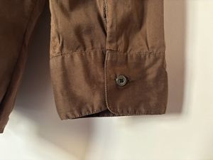 Formal Brown Shirt With 3/4th Sleeve