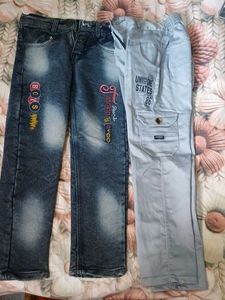 Kids Jeans &amp; Cargo Pants Set