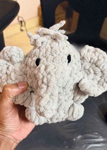 Handmade Crochet Elephant Toy