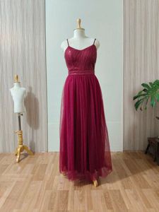 Sparkling Sequin Tulle Evening Gown