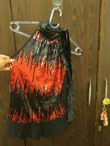 Sparkling Sequin Halter Top