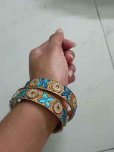 Beautiful Embellished Bangles