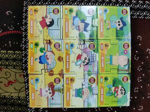 chokichoki Shin Chan puzzle Complete set of