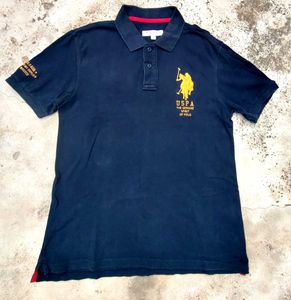 USPA Blue Polo T-Shirt