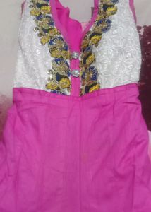 Anarkali Kurti Pant Set