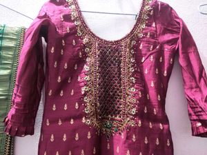 Stitched suit Plazzo pant