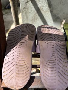 Puma Slides - Pink &amp; Black adidas combo
