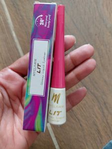 Myglamm LIT Liquid Eyeliner Pink