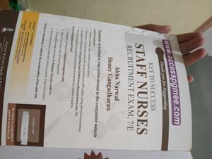 Key to Success Staff Nurses Recruitment Exam