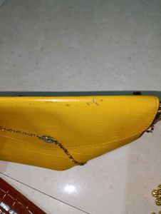 Set of 3 Croc Embossed Clutch Bags