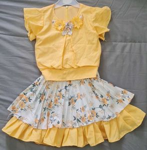 Adorable Floral Girls Dress