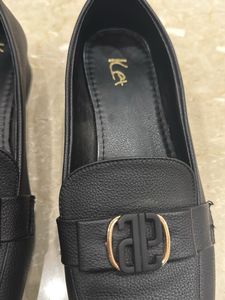 Klee Black Loafers