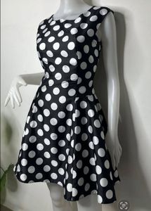 Chic Polka Dot Mini Dress