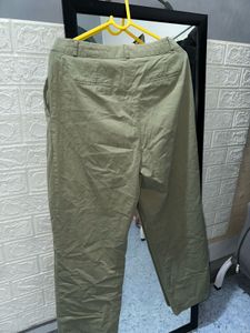 Green Wide Leg Pants
