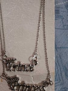 Prince &amp; Princess Crown Necklaces