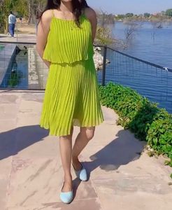 Sale!!!Sassafras Lime Green Dress