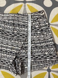 Monochrome Tribal Print Shorts