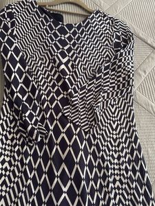Geometric Print Sheath Dress