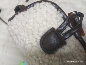 Cozy Sherpa Crossbody Bag!!! 🐞⭐