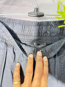 Comfortable Blue Drawstring Pants