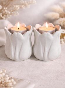 Decorative Tulip Candle Holder