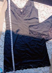 Lace Trim Slip Dress