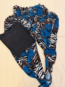 top and dhoti set