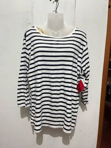 Classic Striped Long Sleeve Top