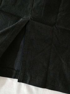 Classic Black Pencil Skirt
