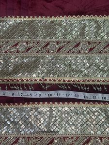 sabyasachi style kurti lace border