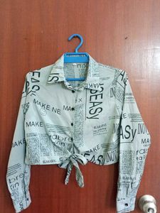 Trendy Graphic Print Shirt