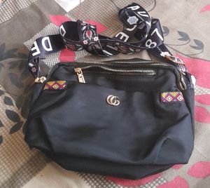 Black Women Sling Bag