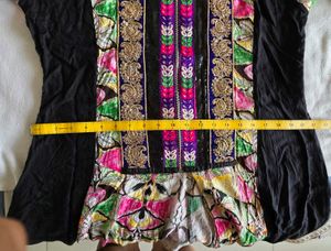 Vibrant Embroidered Kurta