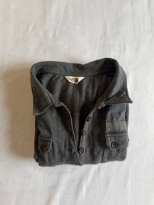 North face Grey Collared Pocket Dress