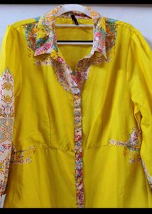 HERE &amp; NOW - YelloW Midi Dress