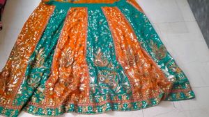 Lehenga Type Saree