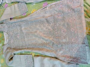 Embellished Kurta Set with Dupatta