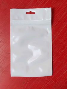 White Front Transparent Zip Lock Pouch Pack of 20