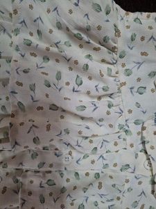 floral cute layered top