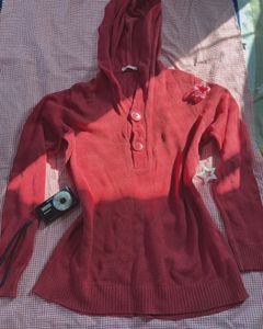 🍒Cherry Red 🍒 Neck Sweater