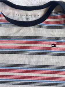 Tommy Hilfiger Striped Baby Bodysuit
