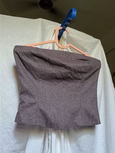 Strapless Corset tube Top