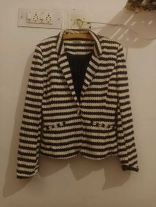 Striped Blazer Jacket